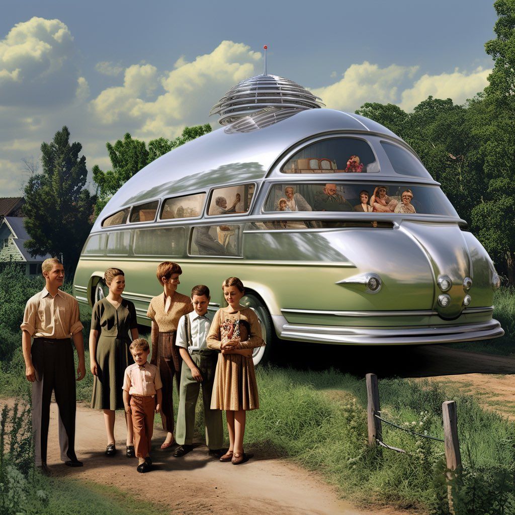 Suburban Spaceship Surprise